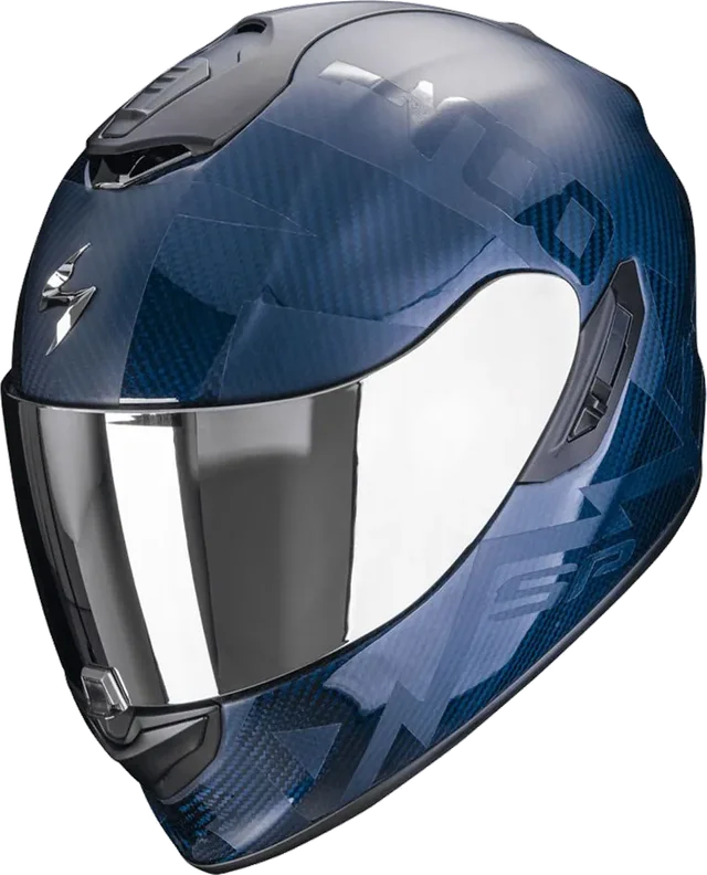 Scorpion Exo-1400 Evo Carbon Air Cerebro Full Face Helmet, Black