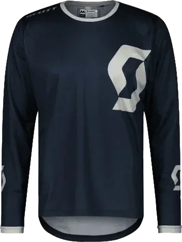 Scott Compete Jersey Inky Blue Concrete Grey, Inky Blue Concrete Grey