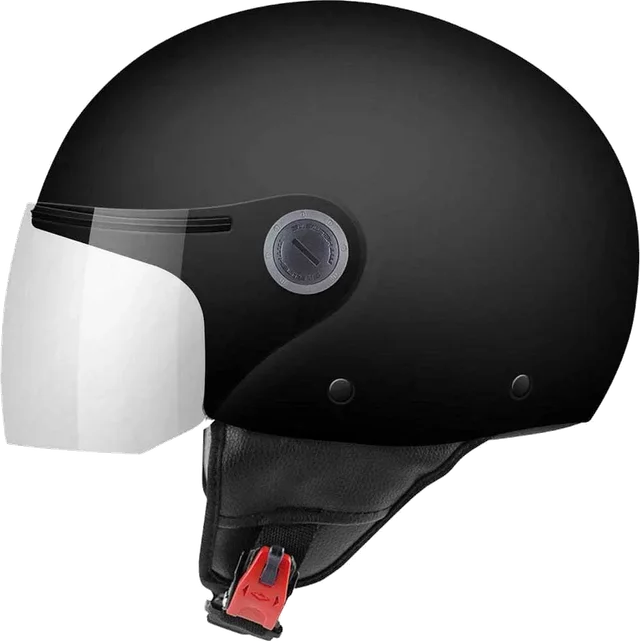 MT Helmets Street S Pure Open Face Helmet, Matt Black