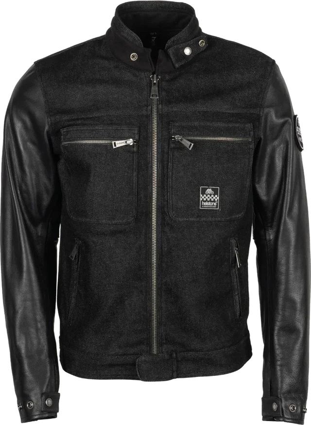 Helstons Winston Leather Jacket, black