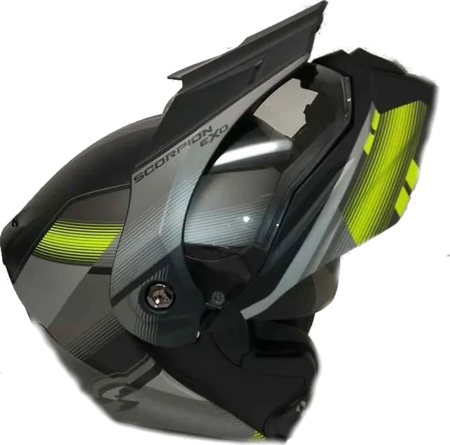 Scorpion EXO-AT950 Street Helmet Zec Grey Hi Viz