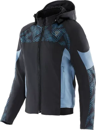 Dainese Ladies Ignite 2 Textile Jacket - Black / Blue Mirage