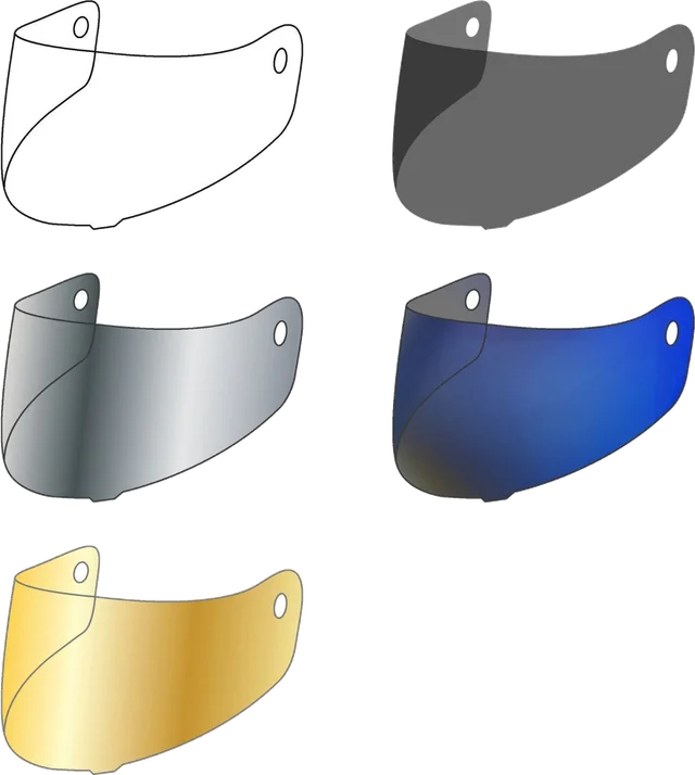 Bogotto V331/H331 BT Visor, Clear