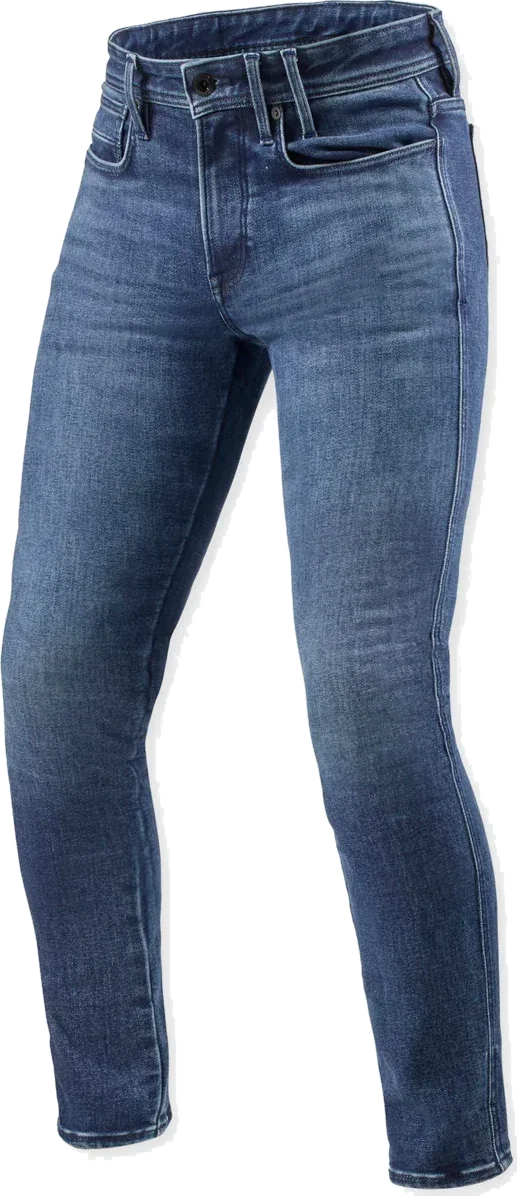 REV'IT! Revit Piston 3 Skiny Fit Jeans Medium Blue Used