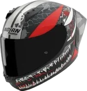 Nolan N60.6 Sport Follia Helmet Red Matt, Grey / Red