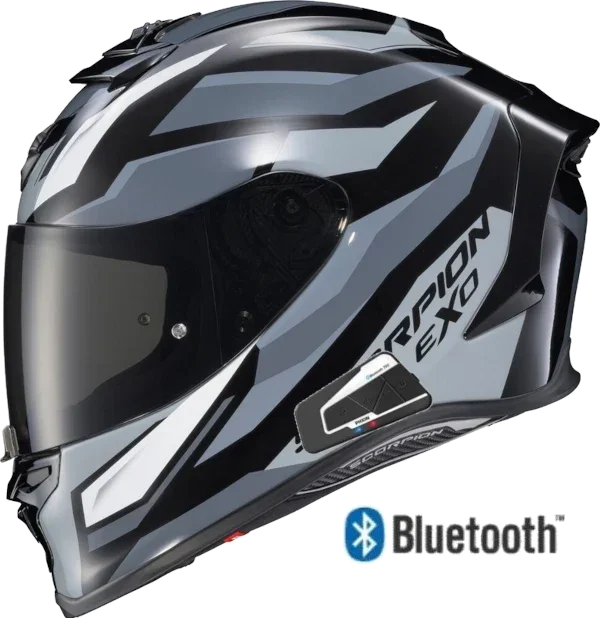 Scorpion EXO EXO-R1 Air Bluetooth Helmet Raven Phantom