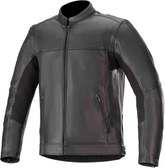 Alpinestars Topanga Leather Jacket - Black, Black