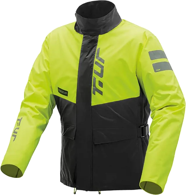 Tucano urbano Roadtrip Hydroscud® Jacket, Black / Yellow Fluo