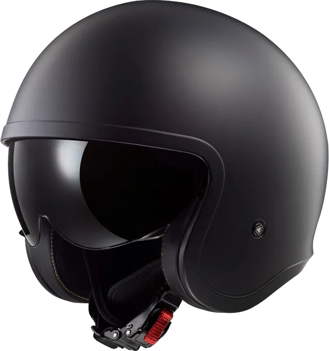 LS2 Helmets LS2 Spitfire Solid Helmet CLOSEOUT, matte black