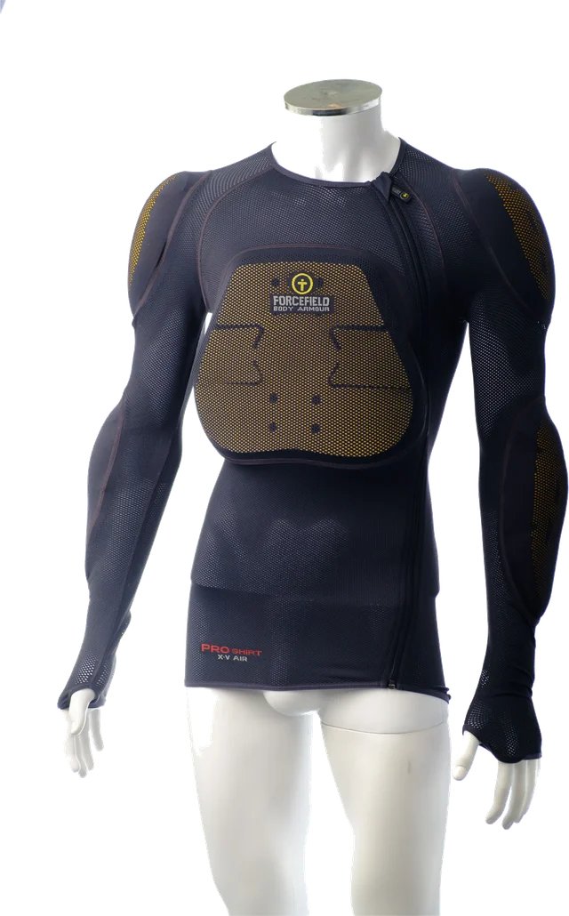 Forcefield Pro X-V 2 Air Armored Shirt, Black