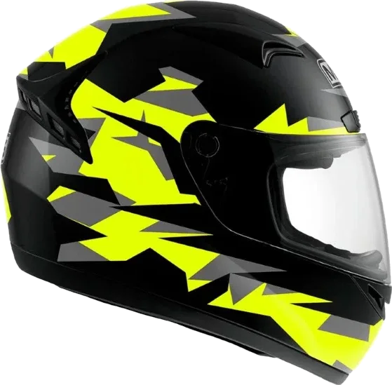 MDS M13 Fighter Helmet Black, Black