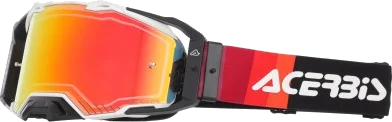 Acerbis VULCAN MIRROR GOGGLE, white black