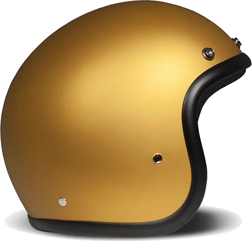Dmd Jet Retro Helmet Ocra, Gold