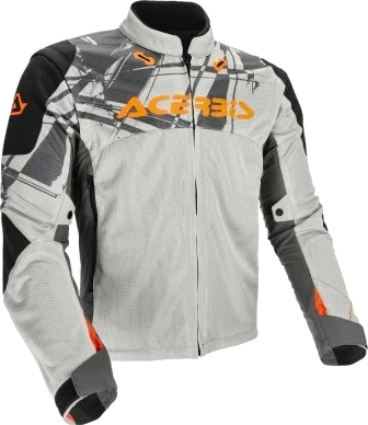 Acerbis JACKET RALLY RACE MESH, orange grey