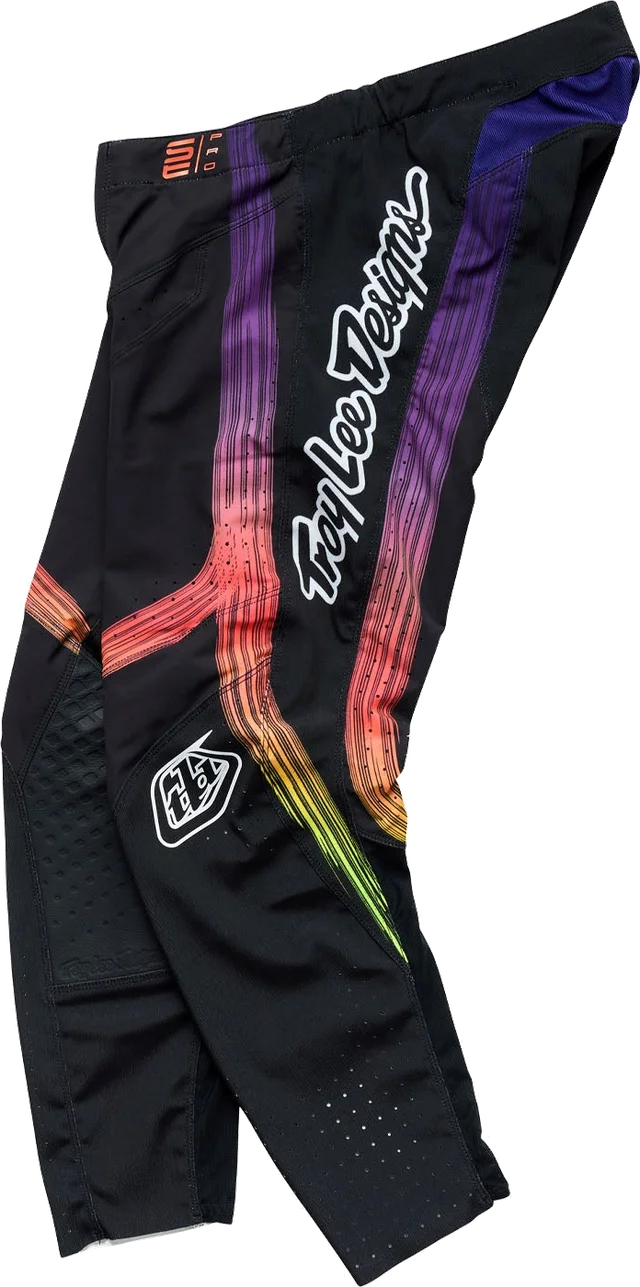 Troy Lee Designs Youth SE Pro Pant Stripes Black / Multi, BLACK / MULTI