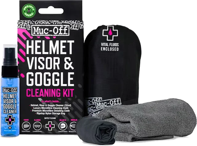 Muc-Off Muc Off Helmet Visor Clean Kit V2