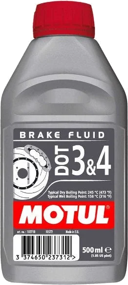 Motul Dot 3 & 4 Brake Fluid 5 Ltr