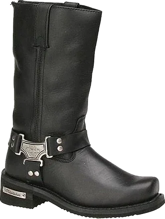 Milwaukee Leather Women’s 11″Inch Classic Harness Square Toe Boot