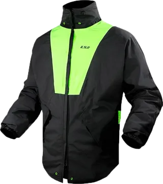 Ls2 X-rain Jacket Black Yellow