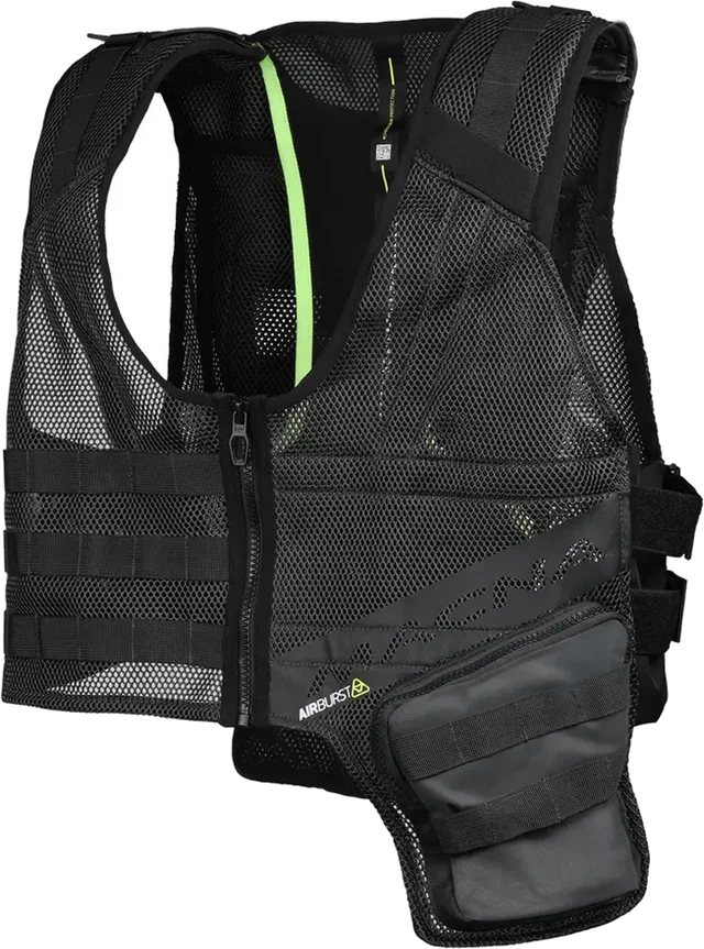 Macna MUTV Backance Motorcycle Vest, black