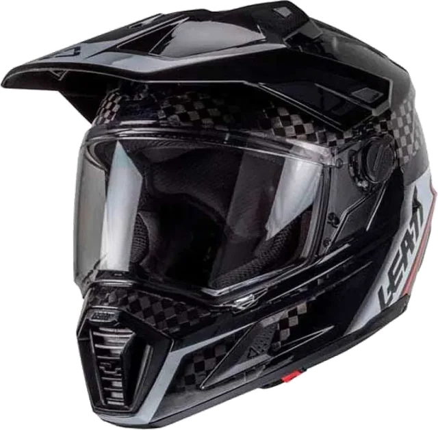 Leatt Adv 9.5+velocity 4.5 Iriz Full Face Helmet, Carbon