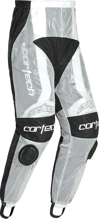 Cortech Roadrace Rainsuit Pants, clear