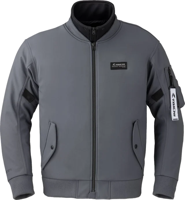 RS TAICHI SOFTSHELL FLIGHT JACKET EAGLE GRAY RSJ734, eagle gray
