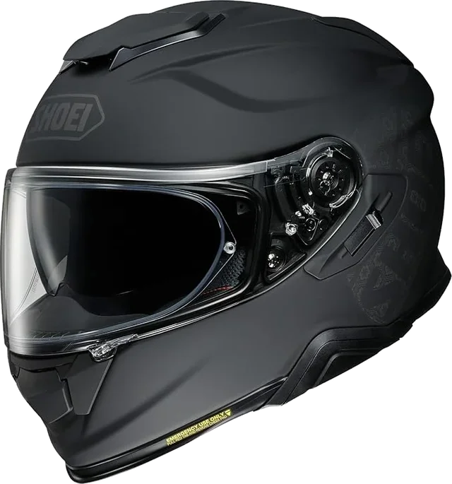 Shoei GT-Air II Emblem Helmet, emblem tc 5 matte blk grey