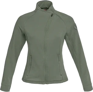 BMW Women's GS Fleece Jacket, Khaki Green