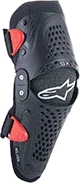 Alpinestars Sx-1 Youth Knee Guard Black Red, black