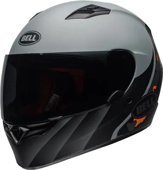 Bell Qualifier Integrity Helmet Matt Black Orange Camo, Matt Black Orange Camo