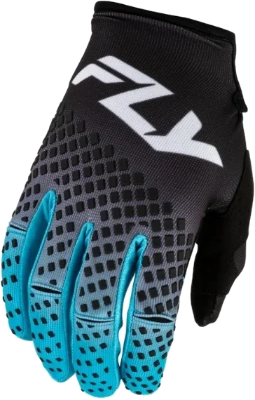 Fly racing Kinetic Fade Off-road Gloves, Black/Blue/White