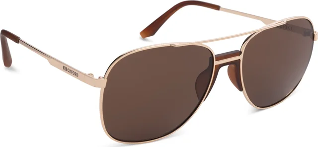 Oxford Force One Sunglasses, gold brown