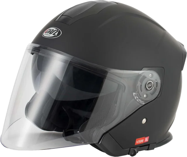 Vcan H586 - Matt Black, Gloss Black