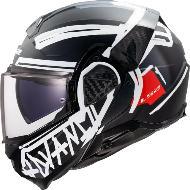 LS2 FF910 Advant II Tape Helmet, Matte Black