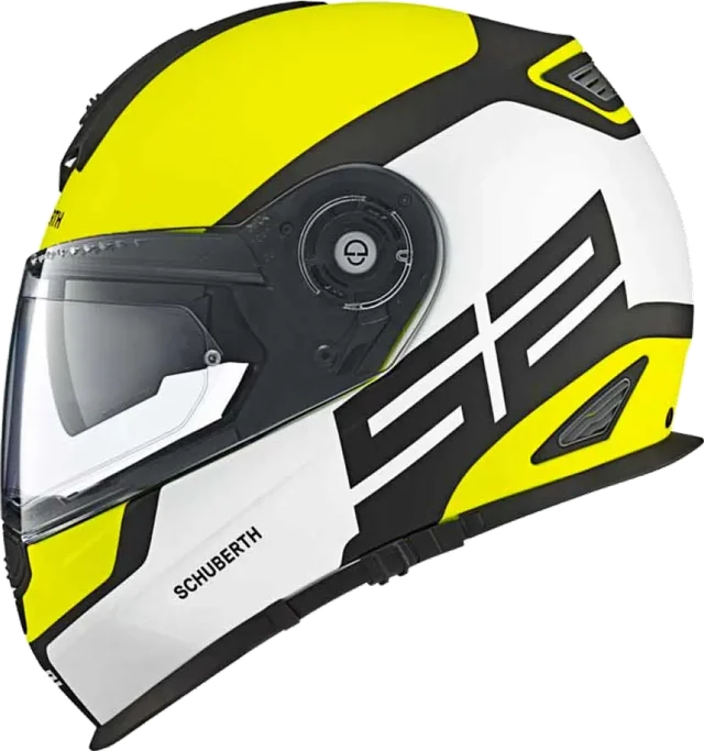 Schuberth S2 Sport Elite Full Face Helmet, Yellow Matt