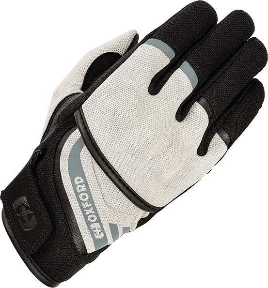 Oxford Clothing Oxford Dakar 1.0 Ladies Gloves - Silver / Black, Silver / Black