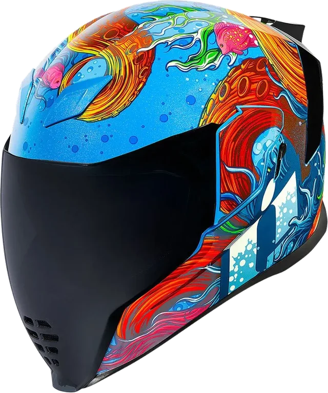Icon Airflite Inky Full Face Helmet, Blue