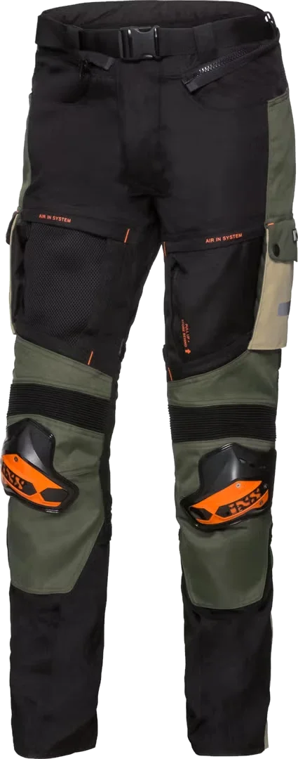 IXS X-Tour Montevideo RS-1000 Motorcycle Textile Pants, black/brown