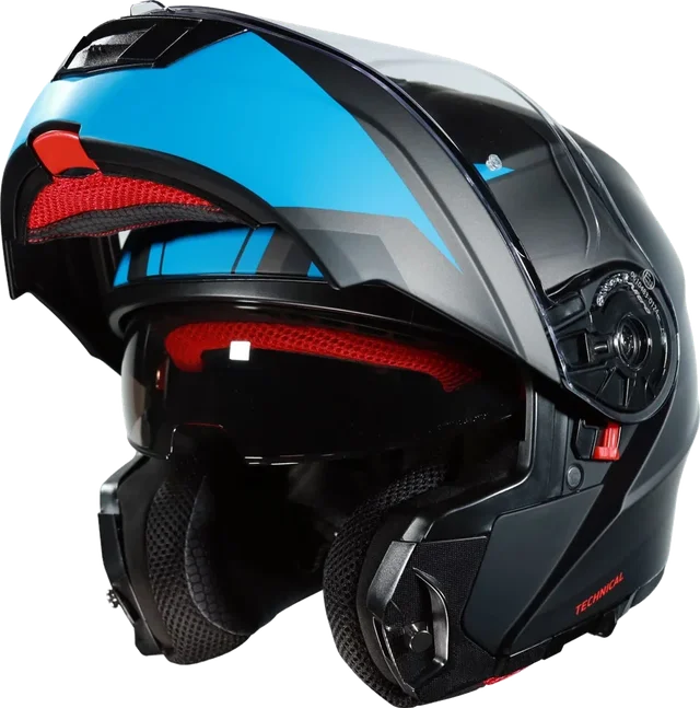 Nitro F441 Helmet Analog II Satin Black Gun Blue, Analog II Satin Black Gun Blue