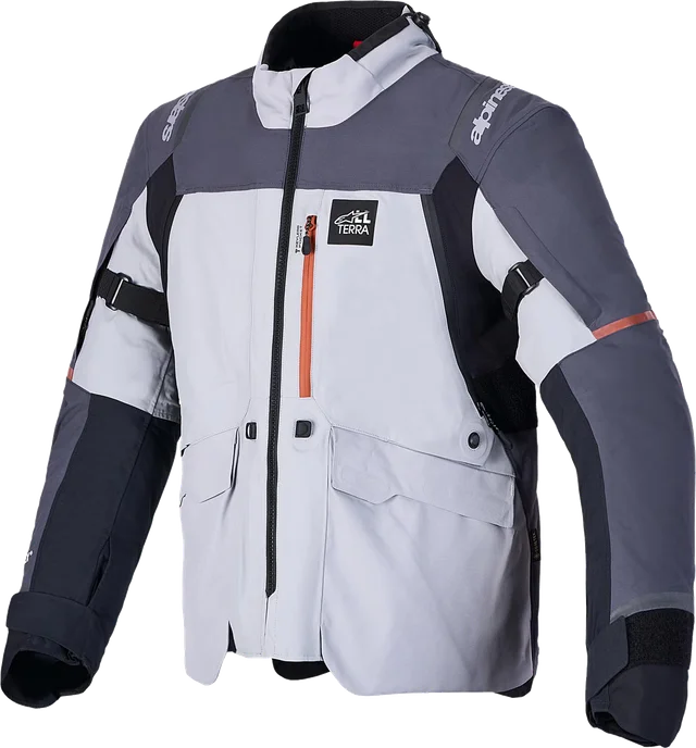 Alpinestars ST-7 V2 2L Gore-Tex waterproof Motorcycle Textile Jacket, grey/black