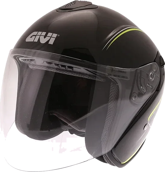 Givi Jet 20.9 Helmet Black, Black