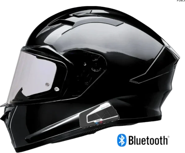 Z1R Talon Full Face Bluetooth Helmet Gloss Black