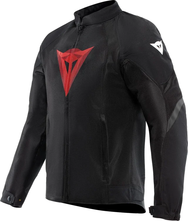Dainese Herosphere Tex Diamond S26 Motorcycle Textile Jacket, black/red