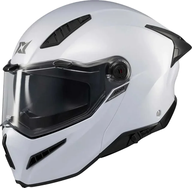 Axxis Ghostfighter SV Modular Helmet, Blanco