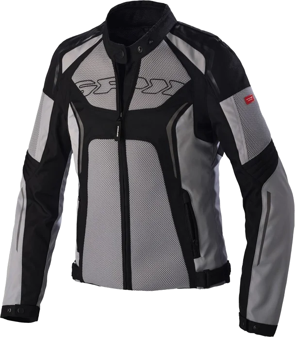 Spidi Tronik Net Women's Jacket (MD), Black/Grey