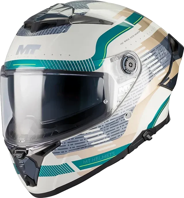MT Helmets Thunder 4 R SV Relevant Full Face Helmet, Blue / Red / White
