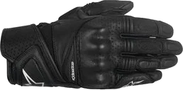 Alpinestars Womens Stella Baika Touchscreen Leather Gloves, Black