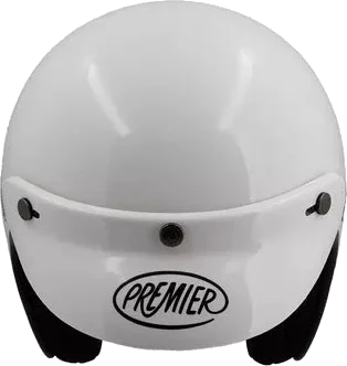 Premier Jet Classic U8 Helmet Peak White