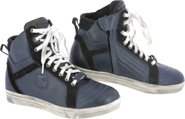 Overlap Toran Motorcycle Shoes, black/blue